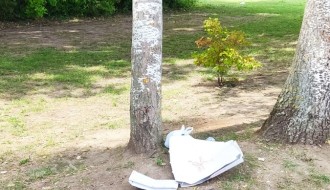 Smeće oko jezera Palić