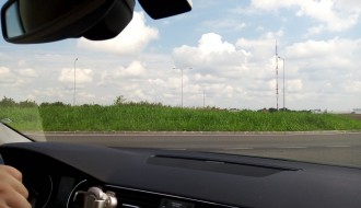 Zapušten kružni tok na ipsilon kraku (kod Crvenog sela)