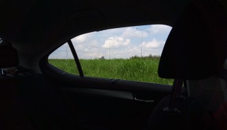 Zapušten kružni tok na ipsilon kraku (kod Crvenog sela)