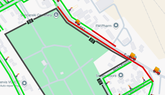 Nema pešačke staze — bezbednost ugrožena pešacima (ulica Ljube Nenadovića)