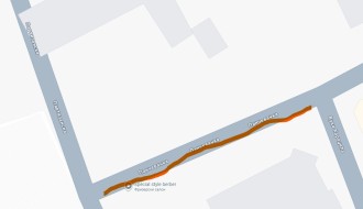 Parkiranje u Pančevačkoj ulici - kod Gallerie i Pravoslavne crkve