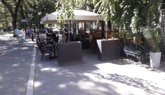 Otežana vožnja biickla u centru grada