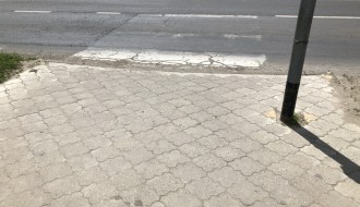 Pešački prelaz kod OŠ Sečenji Ištvan