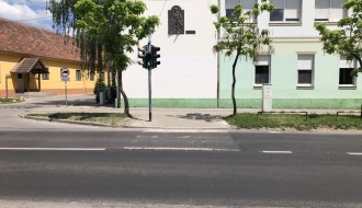 Pešački prelaz kod OŠ Sečenji Ištvan