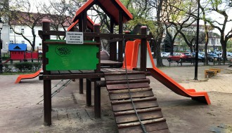 Igralište kod Maxija - upozorenje