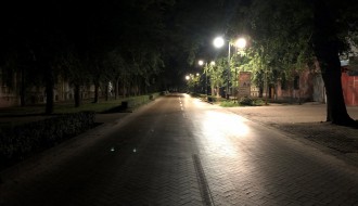 Ne radi deo rasvete u Ulici braće Radić (od kružnog toka prema gradu)