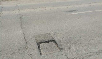 Udarne rupe u Velebitskoj ulici