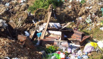 Otpad na Kerskom groblju