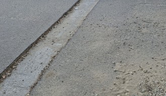 Isečen put u Uskočkoj ulici