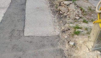 Građevinski otpad na javnoj površini