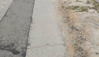 Građevinski otpad na javnoj površini