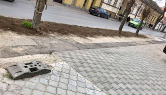 Građevinski otpad na javnoj površini