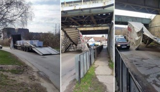 Znakovi upozorenja za visinu prolaza ispod podvožnjaka