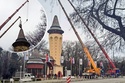 Saniran vrh Vodotornja na Paliću: umesto varova – sigurnije rešenje