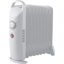 Uljani radijator 9 rebara 1000W mini bela ENTAC