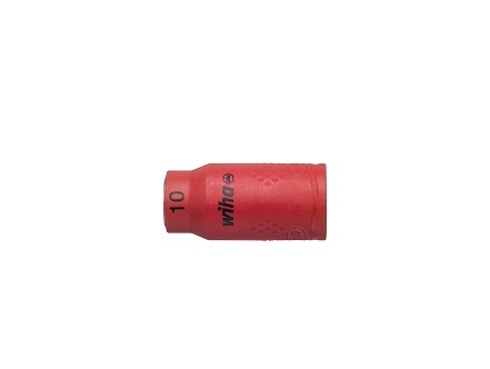 246 Izolovani nasadni kljuc 10mm x 3/8 za gedoru crvena