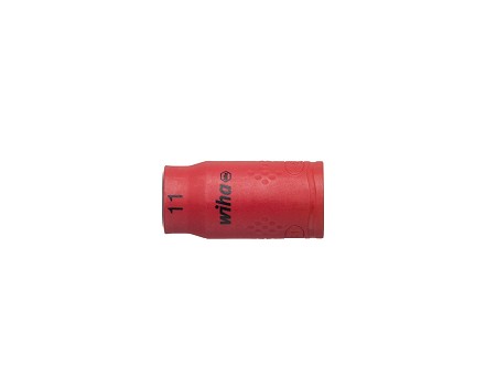 246 Izolovani nasadni kljuc 11mm x 3/8 za gedoru crvena