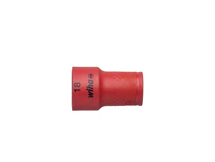 246 Izolovani nasadni kljuc 18mm x 3/8 za gedoru crvena