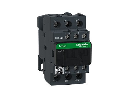 TeSys D kontaktor 3P (3NO) 25A 24V AC (1NO+1NC) B7