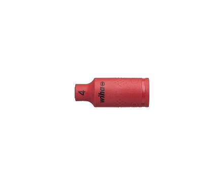 246 Izolovani nasadni kljuc 4mm x 1/4 za gedoru crvena