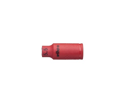 246 Izolovani nasadni kljuc 5.5mm x 1/4 za gedoru crvena