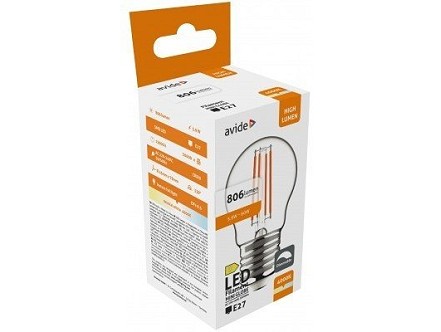 LED filament lopta Mini 5.9W NW 4000K Dimabilna E27
