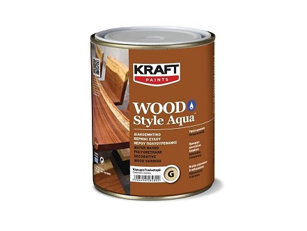 WOOD STYLE AQUA VARNISH GLOSS 0,75L