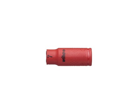 246 Izolovani nasadni kljuc 7mm x 1/4 za gedoru crvena