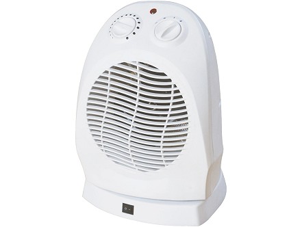 Prenosna grejalica 1000/2000W sa ventilatorom Bela Osc.