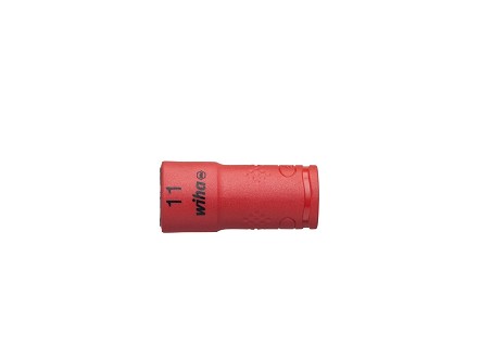 246 Izolovani nasadni kljuc 11mm x 1/4 za gedoru crvena