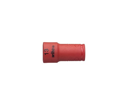 246 Izolovani nasadni kljuc 13mm x 1/4 za gedoru crvena