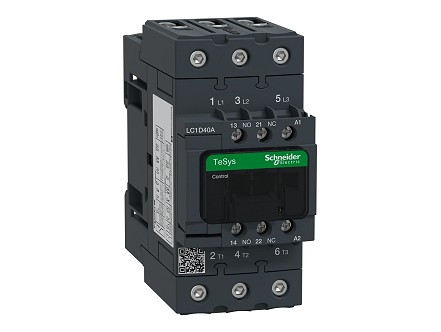 TeSys D kontaktor 3P (3NO) 40A 24V AC (1NO+1NC) AB7