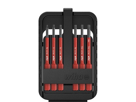 Slim Bit garnitura u torbici 7pcs 2831B502 SB crvena