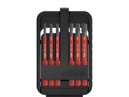 Slim Bit garnitura u torbici 7pcs 2831B801 SB crvena