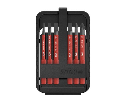 Slim Bit garnitura u torbici 7pcs 2831B902 SB crvena