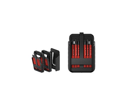 Slim Bit garnitura u torbici 7pcs 2831B951 SB crvena