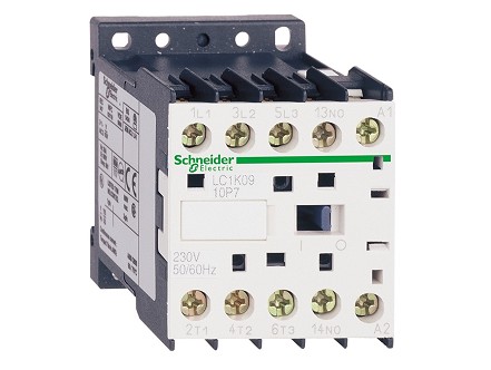 TeSys K kontaktor 3P (3NO) 9A 230V AC (1NO)