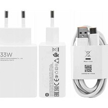 Xiaomi Mi 33W punjač Combo Type-A + kabl Type C bela