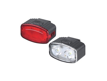 PROSTO SET PUNJIVIH LAMPI ZA BICIKL BV9301 CRNA