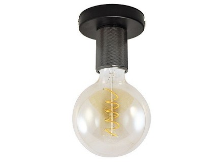 PLAFONSKA LAMPA E27 CRNA M481 MITEA