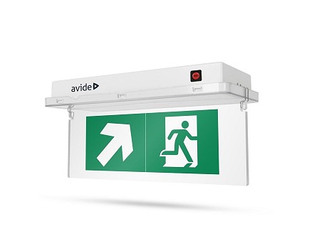 LED Panik lampa 1000mA/h IP65 Exit na plafon 3.8W IP65