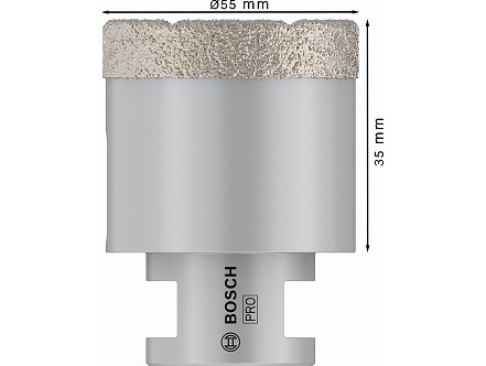 Bosch PRO Ceramic dry kruna za suvo bušenje 55mm
