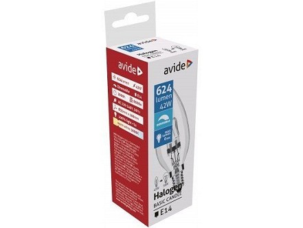 Halogena sijalica sveca 42W E14 2000h