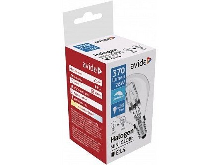 Halogena sijalica mini 28W E14 2000h 370lm 3000K