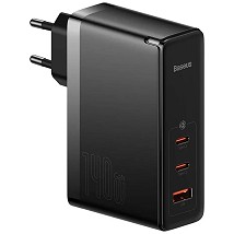 Baseus GaN5Pro punjač 140W 1*Usb A/2* Type C + kabl Type C/Type C crna