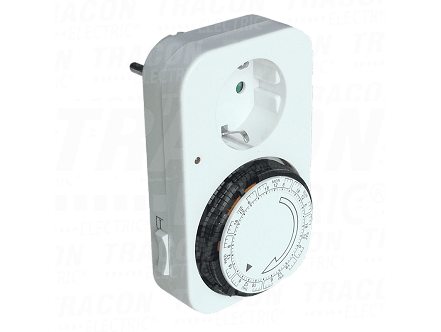 Uklopni sat sa utikacem nedeljni elektromehanicki230V. 16A.