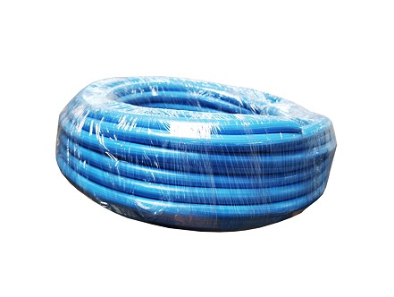 Bastensko crevo 1 col plava pak-25m