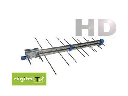Xwave M2000 TV Antena midi DVB-T2 logaritamska sa F kon.