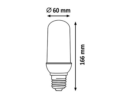 LED SIJALICA E27 3W PLAMEN 1442 RABALUX