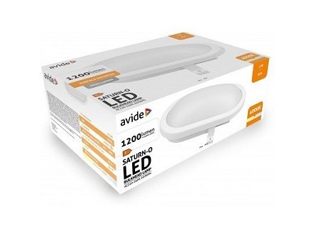 LED brodska lampa Saturn IP54 12W NW4000K bela